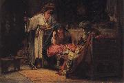 Frederick Arthur Bridgman A Challenging Moment. oil painting picture wholesale